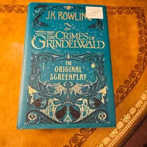 Harry Potter Fantastic Beasts The Crimes Grindelwald Screenplay Hardcover Book